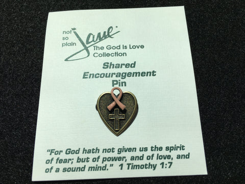 Pin - SHARED ENCOURAGEMENT
